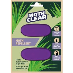 MothClear Moth Repellent 2 Pack