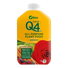 Vitax Q4 Liquid All Purpose Plant Food - 1L Bottle