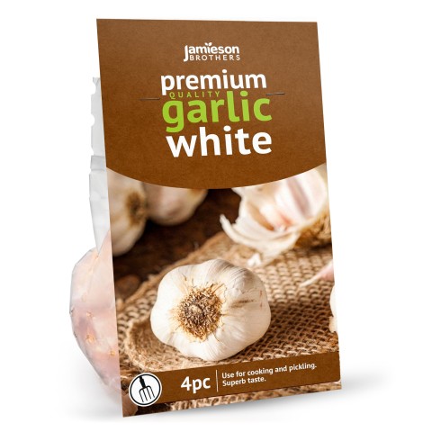 Jamieson Brothers® Autumn White Garlic Bulbs - 4pcs