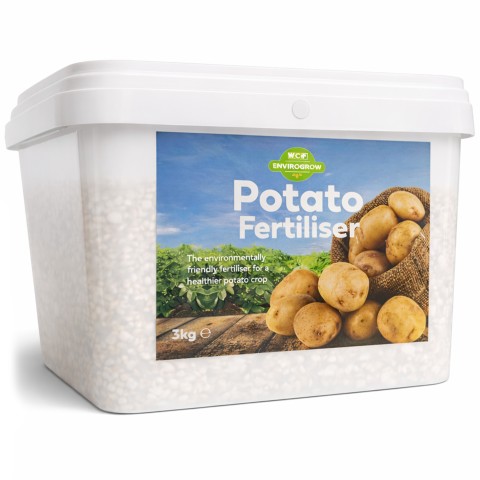 Potato & Vegetable Fertiliser - NPK 14-10-18 with Magnesium & Sulphur - Crop Feed for Seed Potatoes, Root Vegetables & Healthy Growth