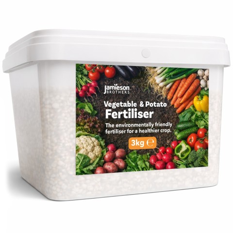 Potato & Vegetable Fertiliser - NPK 14-10-18 with Magnesium & Sulphur - Crop Feed for Seed Potatoes, Root Vegetables & Healthy Growth