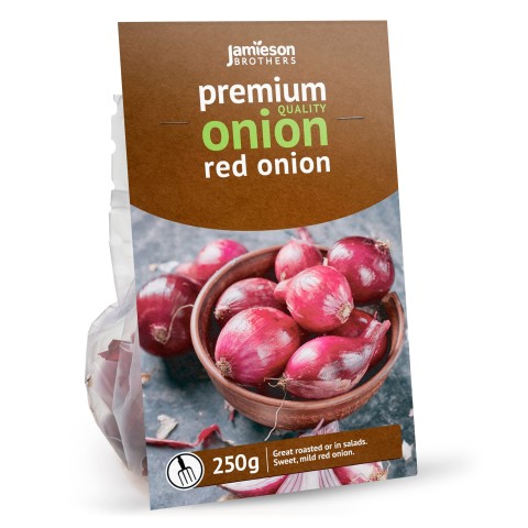 Red Winter Onion Sets (250gm) by Jamieson Brothers® - Bulb Size 14/21