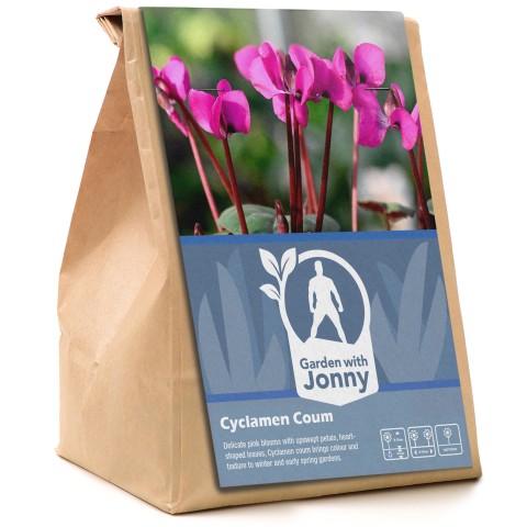 Garden with Jonny Cyclamen Coum 10 bulbs
