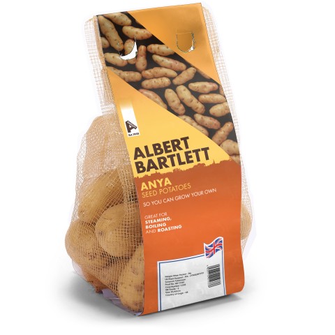 Albert Bartlett Anya Seed Potatoes - 2KG net (approx 20-25 tubers)