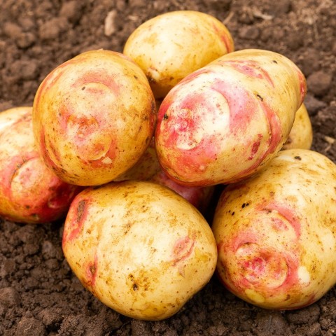 Amour Mini Tubers 5 Tuber Pack  (30-55mm) - Maincrop Seed Potatoes By Jamieson Brothers 
