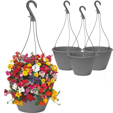 Hanging Baskets 3 Growing Basket Kit by Jamieson Brothers