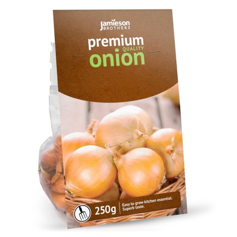 Yellow Winter Onion Sets (250g, Approx 50 Bulbs)