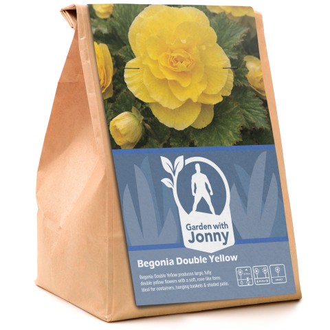 Begonia double yellow (3 Bulbs)
