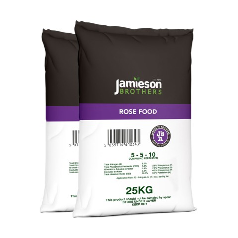 Jamieson Brothers Rose Food Granular NPK 5-5-10 25kg bag