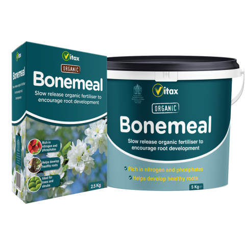 Vitax Bonemeal, slow release organic fertilizer providing phosphorous and protein