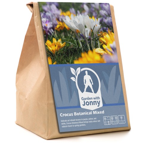 Garden With Jonny Crocus Botanical Mixed Bulbs