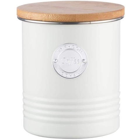 Typhoon Living - 1L Coffee Canister - cream