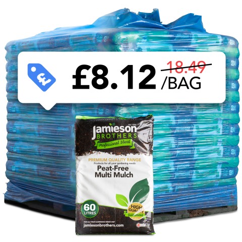 Multi-Mulch – Pallet of 80 x 60L Bags – Kerbside Delivery Only