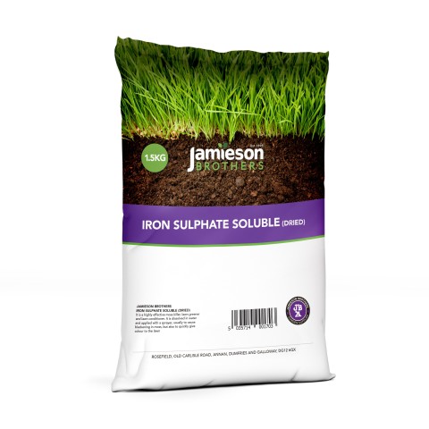 Iron Sulphate Soluble (Dried) 1.5kg - By Jamieson Brothers®