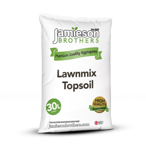 Lawn Mix Top Soil 30L by Jamieson Brothers