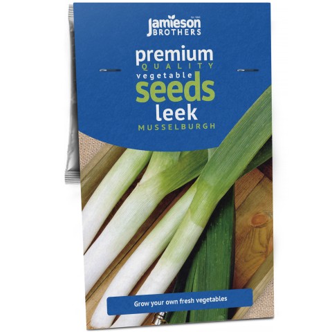 Leek Musselburgh Vegetable Seeds (Approx. 240 seeds) by Jamieson Brothers®