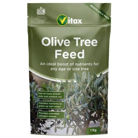 Vitax Olive Tree Feed Fertiliser 0.9kg Resealable Pouch