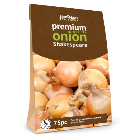 Jamieson Brothers® Shakespeare Winter Onion sets - 75pcs Bulb Size 14/21