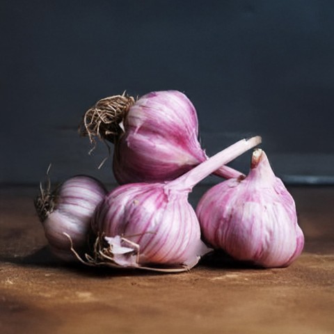 Garlic Pink (Allium Sativum) 3x Spring Planting Garlic Bulbs| Bulbs for Planting Now UK | Plant Garden Outdoor | Jamieson Brothers