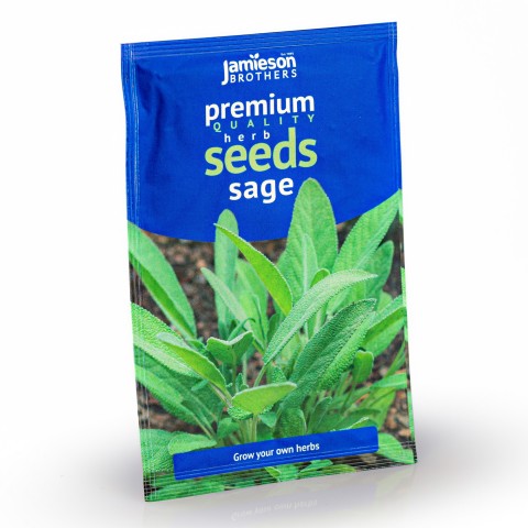 Sage Herb Seeds (Approx. 23 seeds) by Jamieson Brothers®
