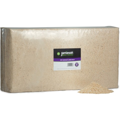 Dry Sawdust Large Bale by Jamieson Brothers