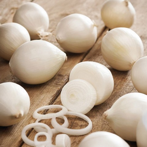 Onion Snowball (Allium Cepa) 250g Spring Planting Onion Bulbs| Vegetable Bulb for Planting Now UK | Plant Garden Outdoor | Jamieson Brothers