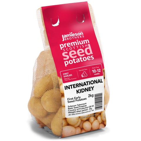 International Kidney Seed Potatoes - 2KG net (approx 20-25 tubers)