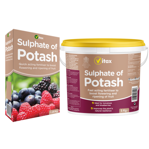 Sulphate of Potash, quick acting fertiliser