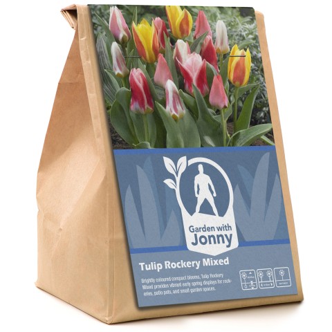 Garden With Jonny Tulip Rockery Mixed Bulbs