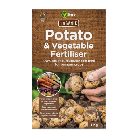 Vitax Organic Potato & Vegetable Fertiliser 1KG Box