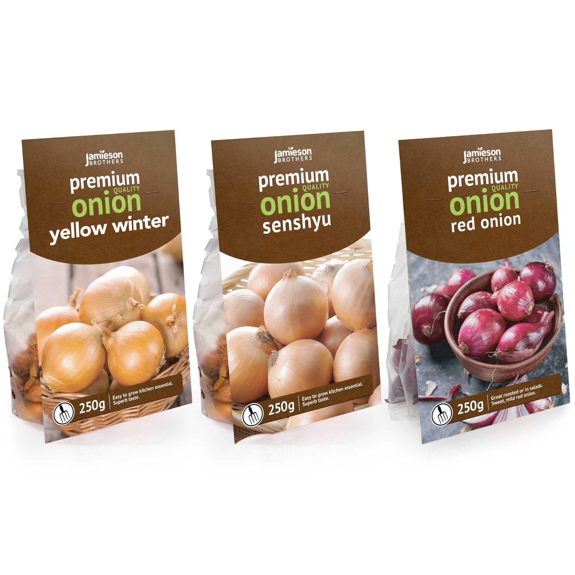 Mixed Winter Onion Sets (750g, Approx 150 Bulbs) Senshyu, Red